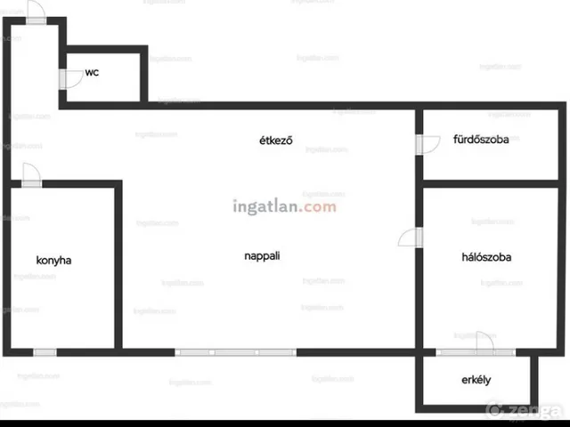 Kiadó lakás Budapest XI. kerület, Kelenföld 57 nm