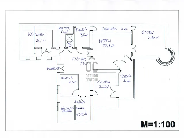 Kiadó lakás Budapest VI. kerület 185 nm