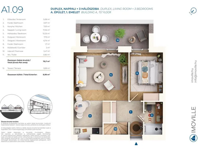 Eladó lakás Mosonmagyaróvár 71 nm