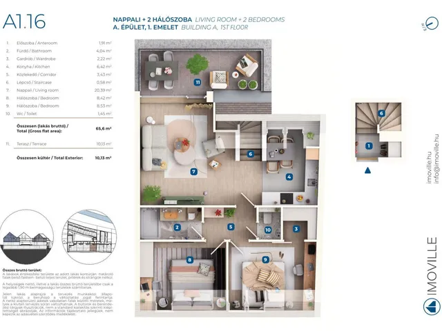 Eladó lakás Mosonmagyaróvár 66 nm