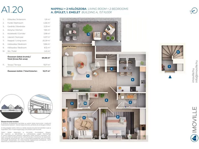 Eladó lakás Mosonmagyaróvár 70 nm