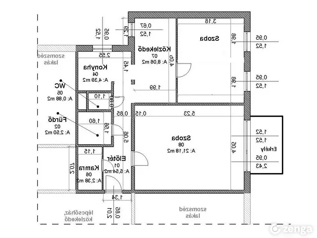 Eladó lakás Budapest XIII. kerület, Vizafogó, Párkány u. 34. 60 nm