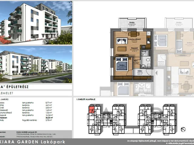 Eladó lakás Szombathely 36 nm