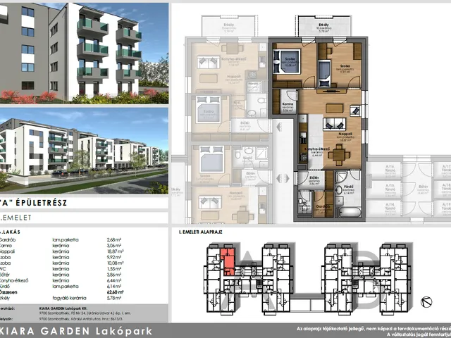 Eladó lakás Szombathely 63 nm
