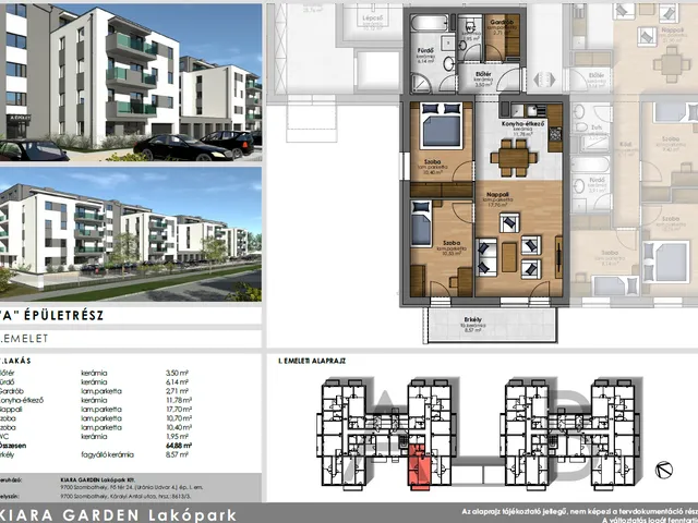 Eladó lakás Szombathely 65 nm