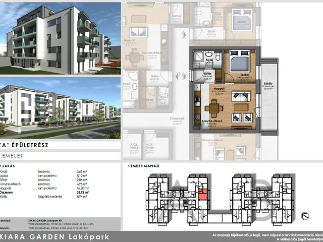 Eladó lakás Szombathely 36 nm