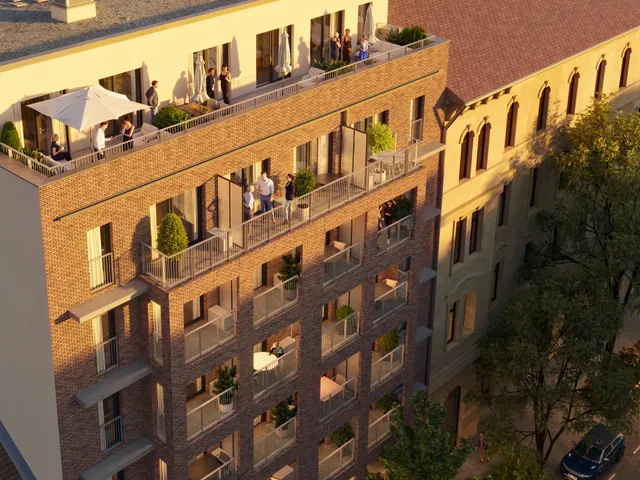 Eladó új építésű lakópark Budapest VIII. kerület, Diószegi Sámuel utca 3. 38 nm