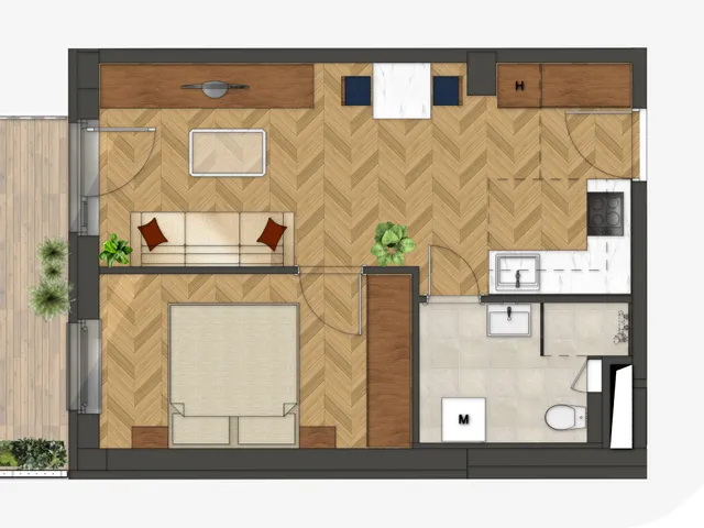 Eladó lakás Budapest VIII. kerület 38 nm