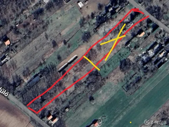 Eladó telek Tóalmás 1857 nm