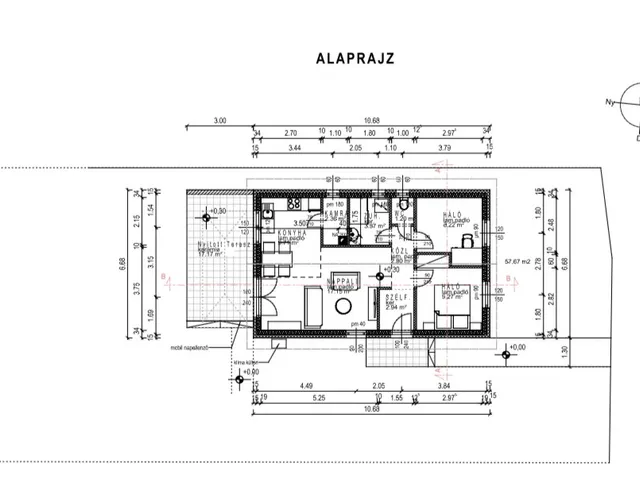 Eladó ház Nyíregyháza, Butyka 75 nm