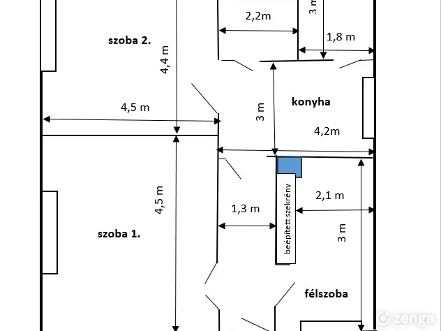 Eladó ház Dunaharaszti, Óváros 80 nm