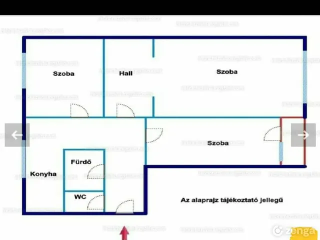 Eladó lakás Székesfehérvár, Felsőváros 62 nm