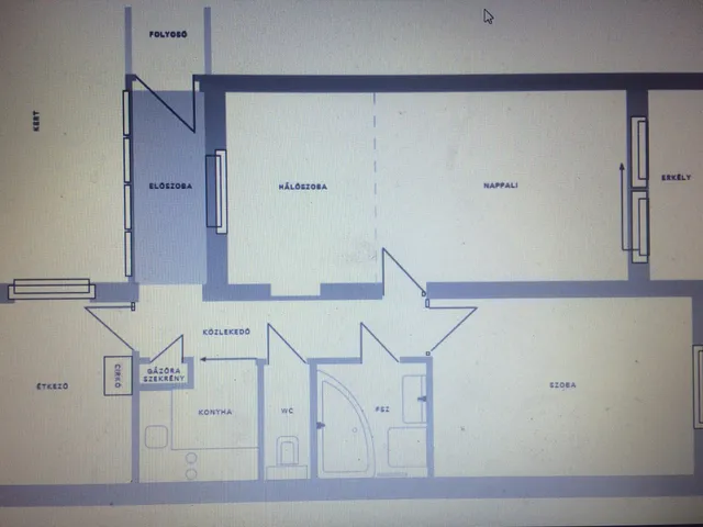 Kiadó lakás Budapest VIII. kerület, Győrffy István utca 70 nm