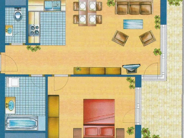 Kiadó lakás Budapest XIII. kerület, Danubius utca  49 nm