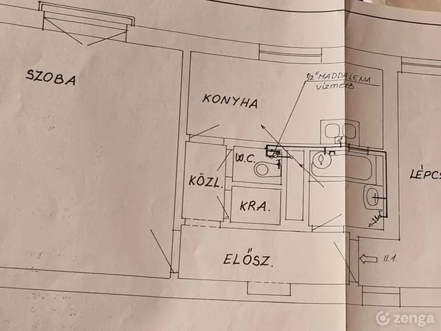 Eladó lakás Budapest XIII. kerület, Angyalföld 41 nm