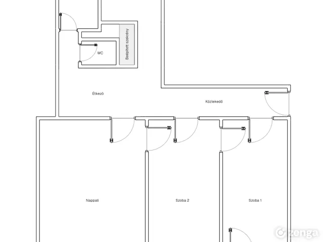 Eladó lakás Kaposvár, Belváros, Honvéd utca 62 nm