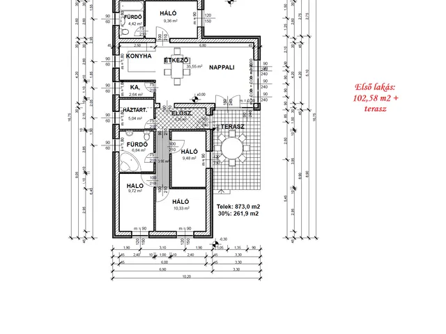 Eladó ház Taksony 103 nm