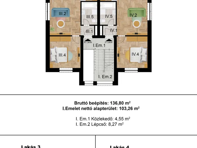 Eladó lakás Budapest XXIII. kerület, Soroksár-Újtelep 45 nm