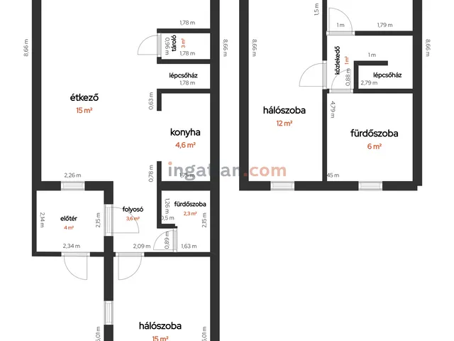 Eladó ház Budapest X. kerület, Óhegy 110 nm