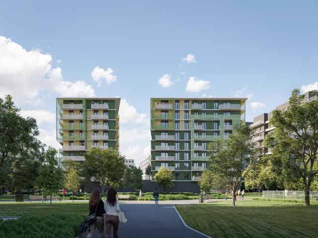 Eladó új építésű lakópark Budapest XI. kerület, Budapart tér 2. 39 nm