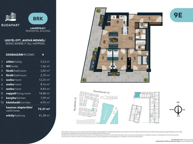 Eladó lakás Budapest XI. kerület 72 nm