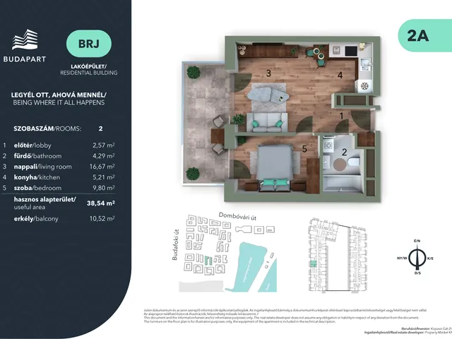 Eladó lakás Budapest XI. kerület 39 nm