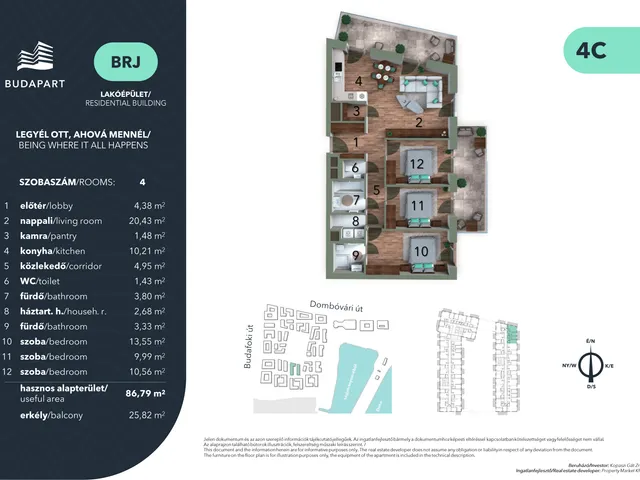 Eladó lakás Budapest XI. kerület 87 nm