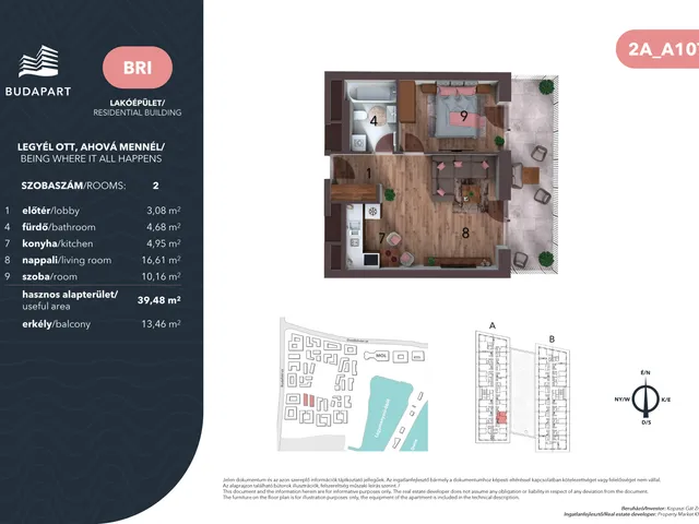 Eladó lakás Budapest XI. kerület 39 nm