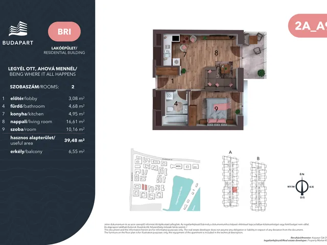 Eladó lakás Budapest XI. kerület 39 nm