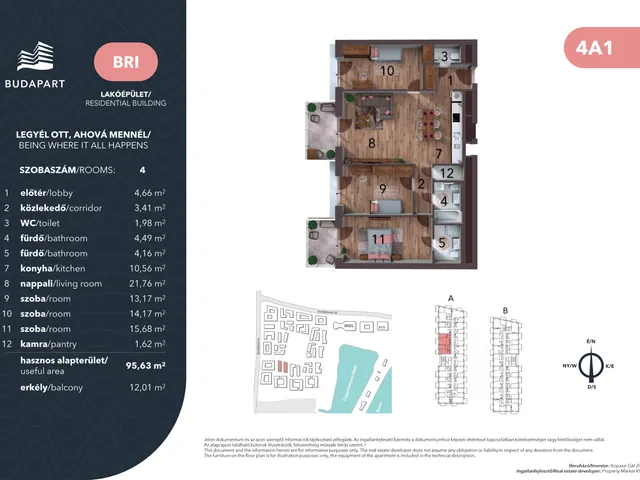 Eladó lakás Budapest XI. kerület 96 nm
