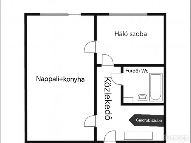 Eladó lakás Tatabánya, Újváros 36 nm