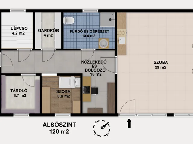 Eladó ház Dunaharaszti, Vásárhelyi Pál Köz 240 nm