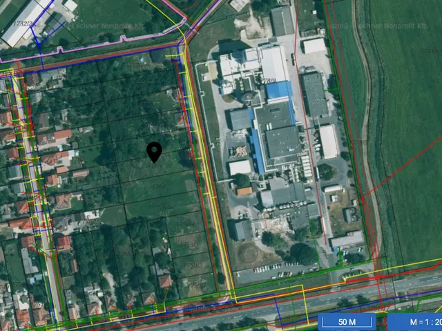 Eladó telek Csorna, Kiscsorna 1605 nm