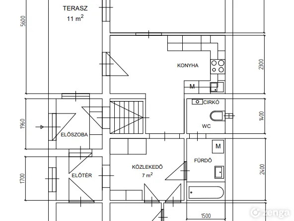 Kiadó ház Budapest XV. kerület, Pestújhely 96 nm