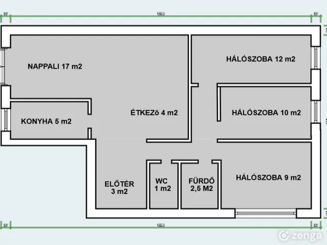 Eladó lakás Budapest IV. kerület, Újpest, Szigeti József 73 nm