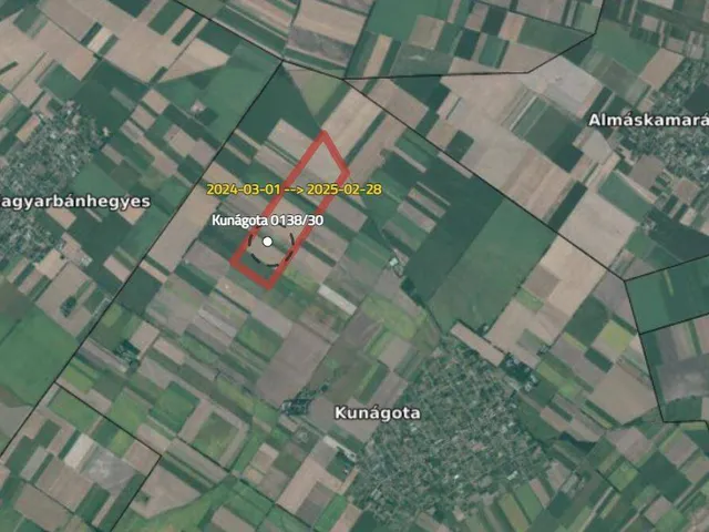 Eladó mezőgazdasági ingatlan Kunágota 1914 nm