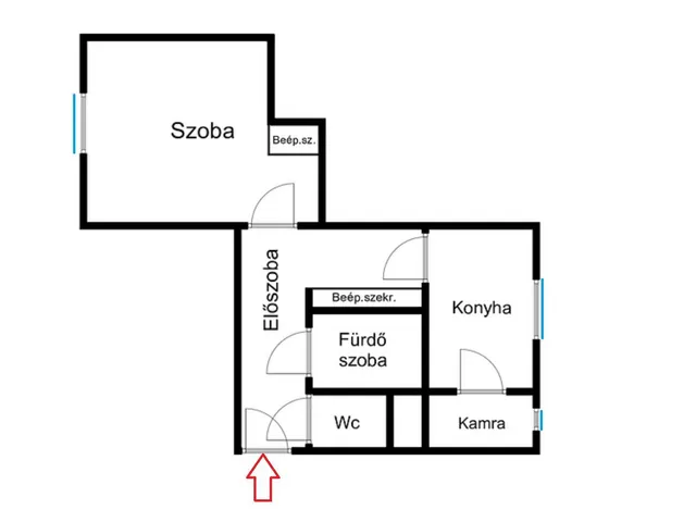 Eladó lakás Békéscsaba 42 nm