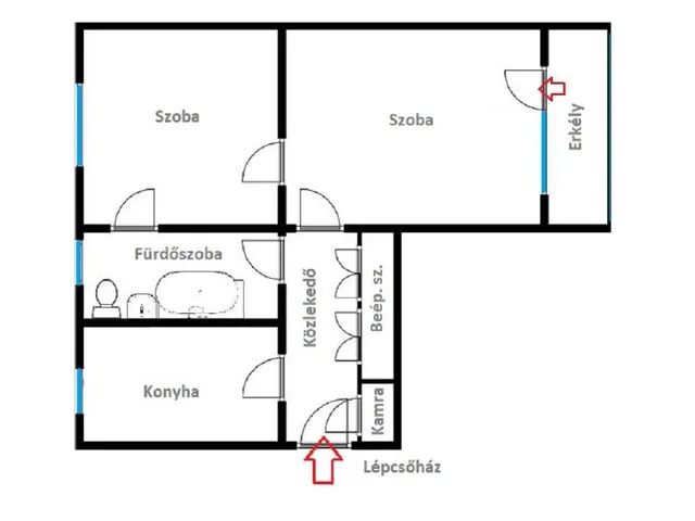 Eladó lakás Békéscsaba 53 nm