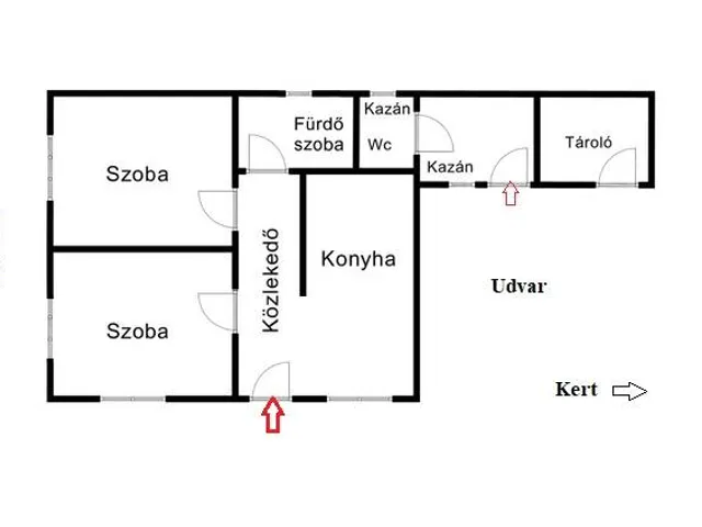 Eladó ház Medgyesegyháza 60 nm