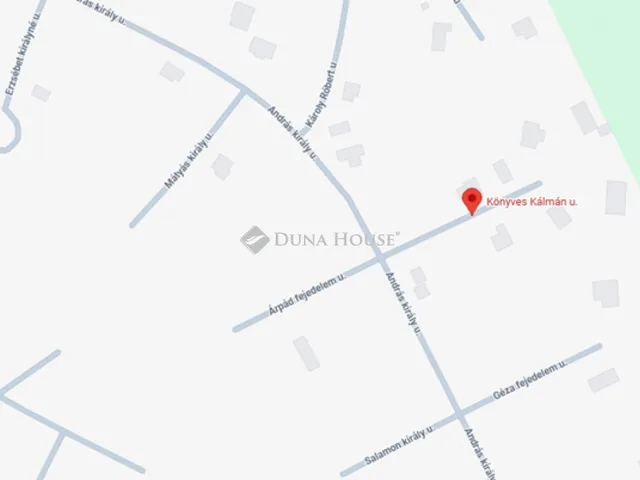 Eladó telek Tinnye 1803 nm