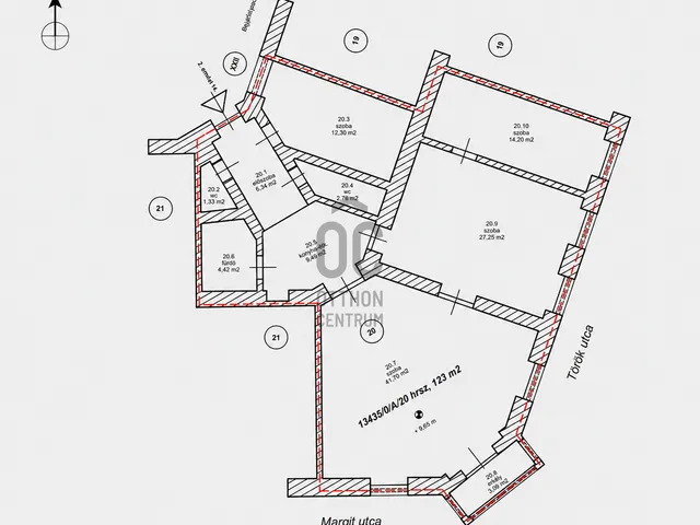Eladó lakás Budapest II. kerület, Rózsadomb, Török utca 122 nm