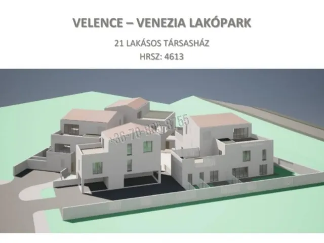 Eladó lakás Velence, Újtelep 60 nm