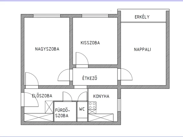 Eladó lakás Debrecen, Gyergyó 71 nm