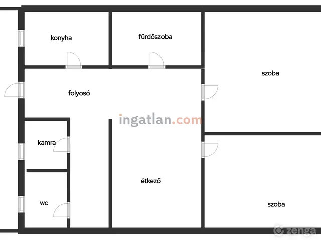 Eladó lakás Debrecen, Vargakert, Közép utca 61 nm