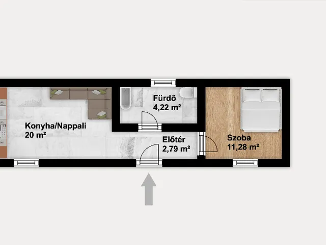 Eladó ház Mezőkövesd 40 nm