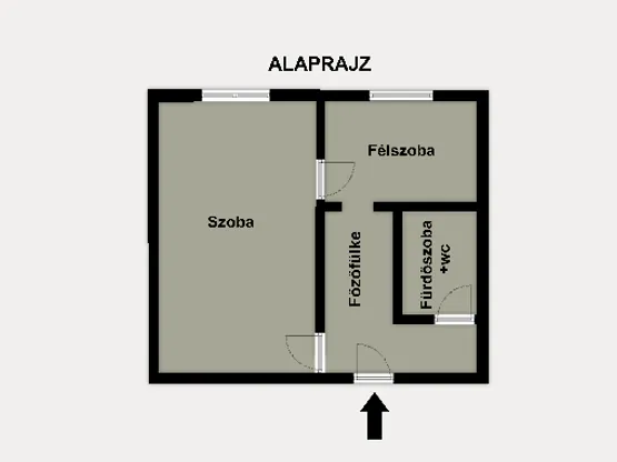 Eladó lakás Ózd, Nemzetőr utca 17 35 nm