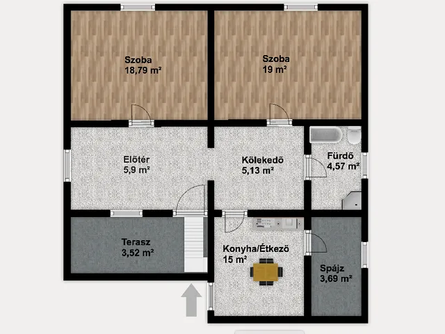 Eladó ház Boldva 75 nm