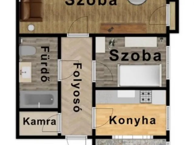 Eladó lakás Kazincbarcika, Belváros 49 nm