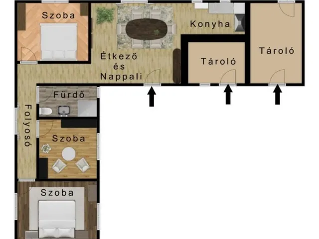 Eladó ház Sajólád 81 nm