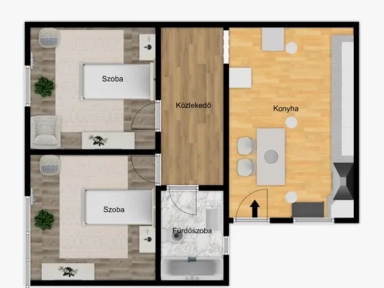 Eladó ház Emőd 78 nm